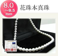 花珠真珠 8.0~8.5mm